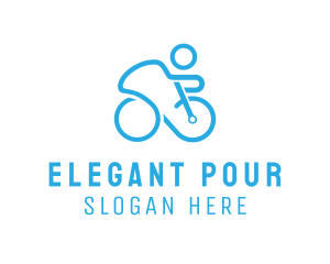 Bicycle Bike Cyclist logo design