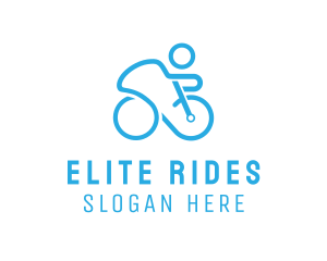 Bicycle Bike Cyclist logo design