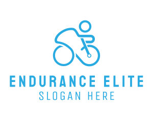 Triathlon - Bicycle Bike Cyclist logo design