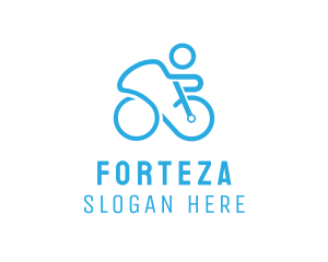 Bicycle Bike Cyclist logo design