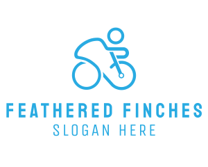 Bicycle Bike Cyclist logo design