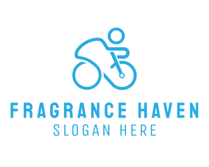 Bicycle Bike Cyclist logo design