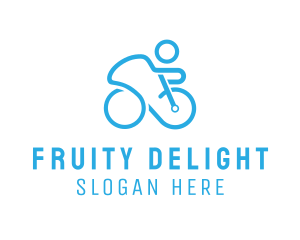 Bicycle Bike Cyclist logo design