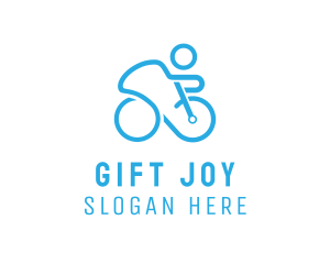 Bicycle Bike Cyclist logo design