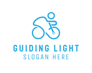 Bicycle Bike Cyclist logo design