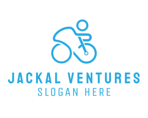 Bicycle Bike Cyclist logo design