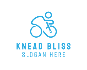 Bicycle Bike Cyclist logo design