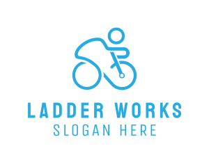 Bicycle Bike Cyclist logo design