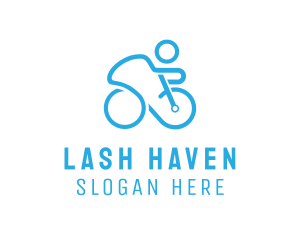 Bicycle Bike Cyclist logo design