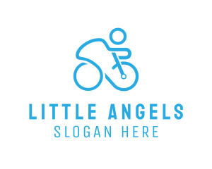 Bicycle Bike Cyclist logo design