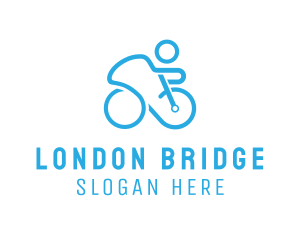 Bicycle Bike Cyclist logo design