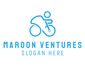 Bicycle Bike Cyclist logo design