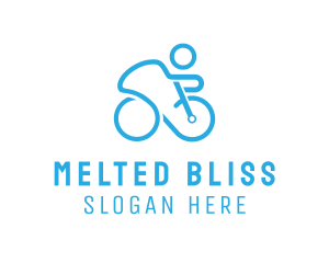 Bicycle Bike Cyclist logo design