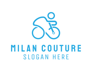 Bicycle Bike Cyclist logo design