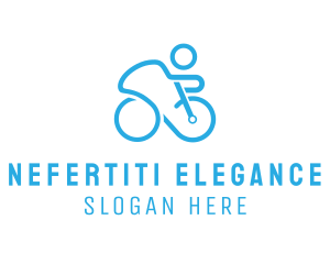 Bicycle Bike Cyclist logo design