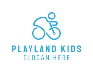 Bicycle Bike Cyclist logo design