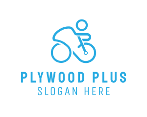 Bicycle Bike Cyclist logo design