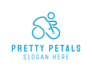 Bicycle Bike Cyclist logo design