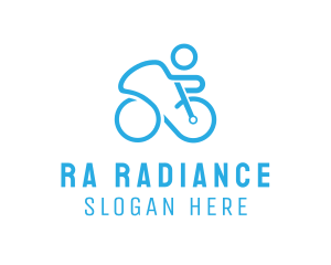 Bicycle Bike Cyclist logo design