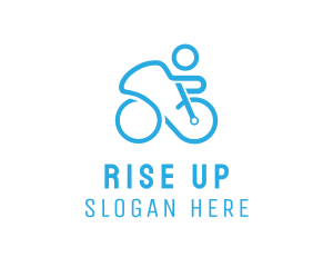 Bicycle Bike Cyclist logo design