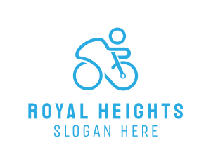 Bicycle Bike Cyclist logo design