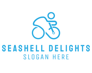 Bicycle Bike Cyclist logo design