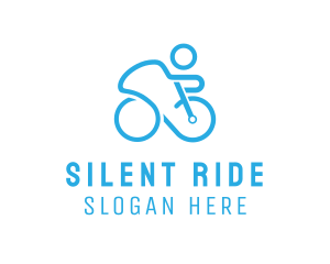 Bicycle Bike Cyclist logo design