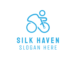 Bicycle Bike Cyclist logo design