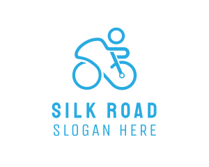 Bicycle Bike Cyclist logo design