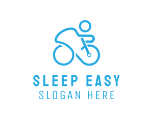 Bicycle Bike Cyclist logo design