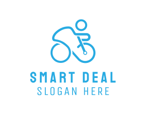 Bicycle Bike Cyclist logo design