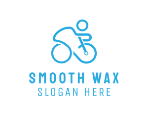 Bicycle Bike Cyclist logo design