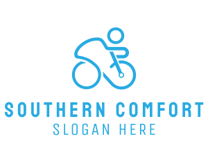 Bicycle Bike Cyclist logo design