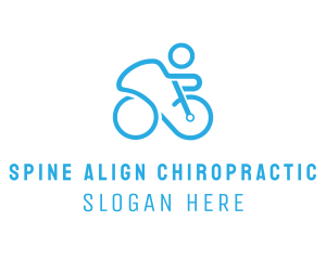 Bicycle Bike Cyclist logo design