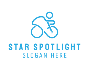 Bicycle Bike Cyclist logo design