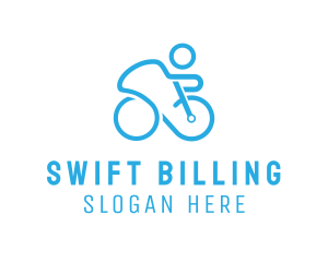 Bicycle Bike Cyclist logo design