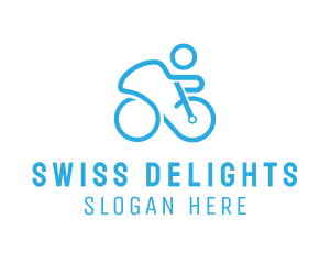 Bicycle Bike Cyclist logo design