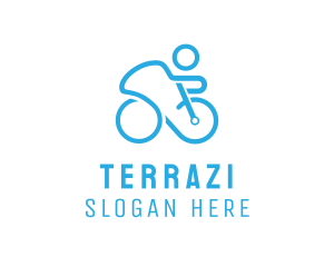 Bicycle Bike Cyclist logo design