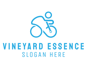 Bicycle Bike Cyclist logo design