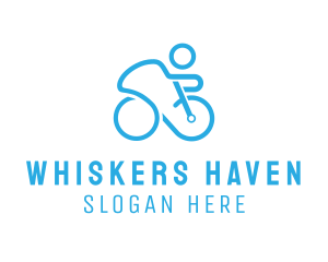 Bicycle Bike Cyclist logo design