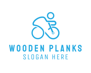 Bicycle Bike Cyclist logo design