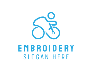 Bicycle Bike Cyclist logo design