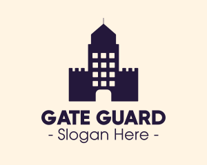 Gate - Real Estate Building Fort logo design