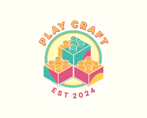 Daycare Puzzle Play logo design