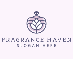 Flower Bud Parfum logo design