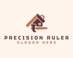 Hammer House Repair logo design