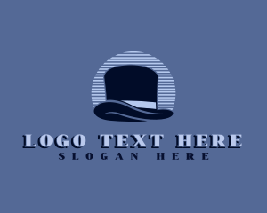 Veil - Fashion Top Hat logo design