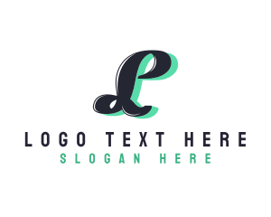 Letter L - Vintage Studio Letter L logo design