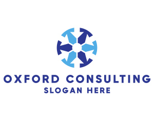 Finance Consultant Arrow logo design