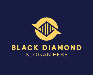 Diamond Circle Gate logo design